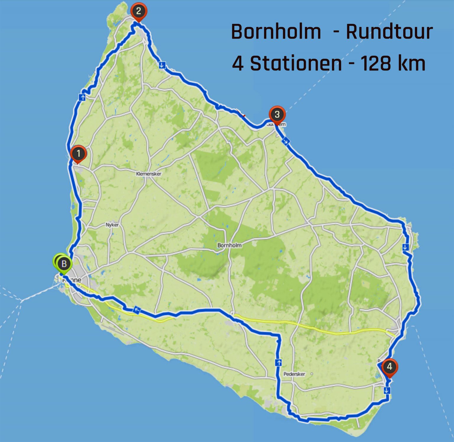 Bornholm eine Genusstour auf zwei Rädern // velocity Braunschweig GmbH